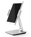 WERGON - Oslo - iPhone / Smartphone / Surfplatta - Justerbar designhållare i aluminium 7-13 "- Silver